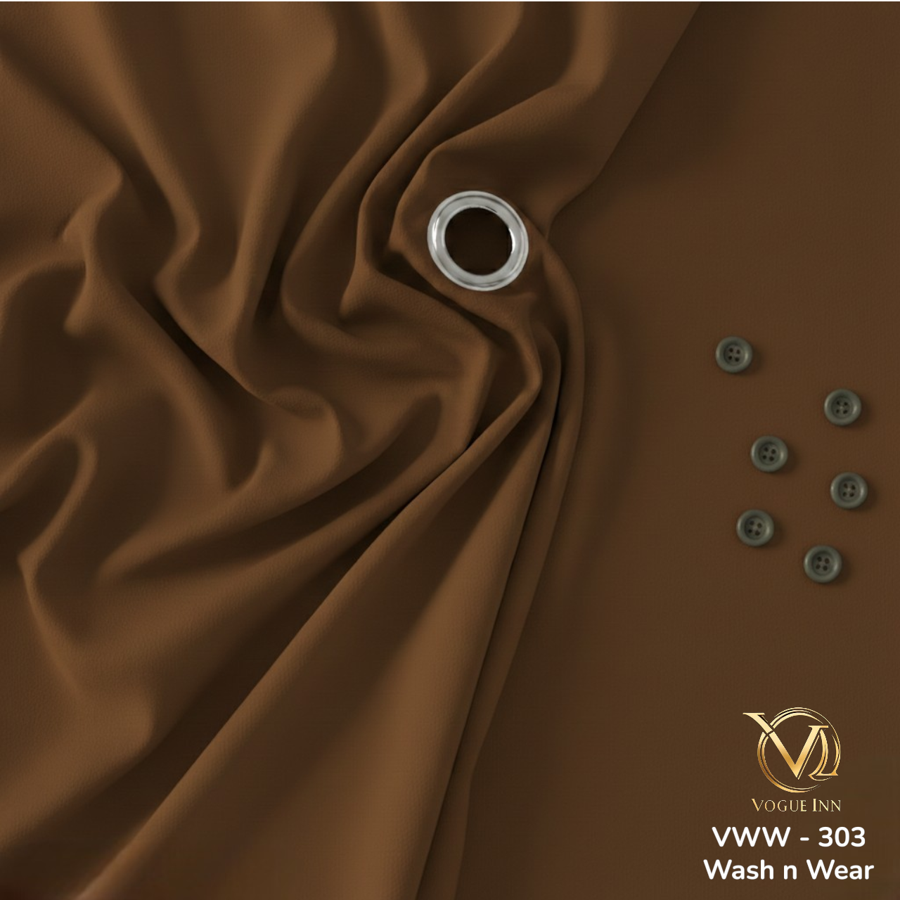 Gold Brown Wash n Wear ( VIW - 303 )