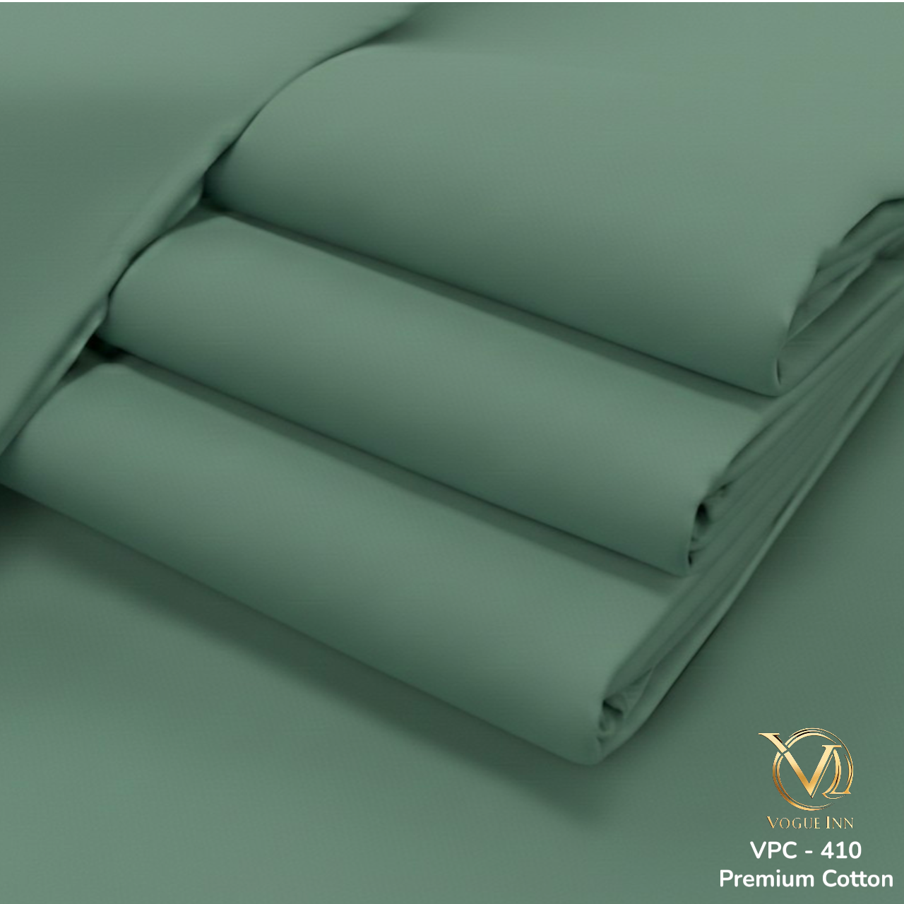 Premium Sage Green Cotton ( VIC - 410 )