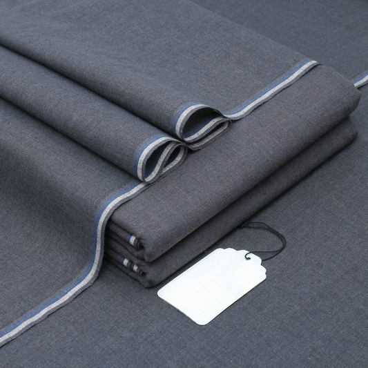 Charcoal Grey Cotton Khaddar ( VCK - 013 )