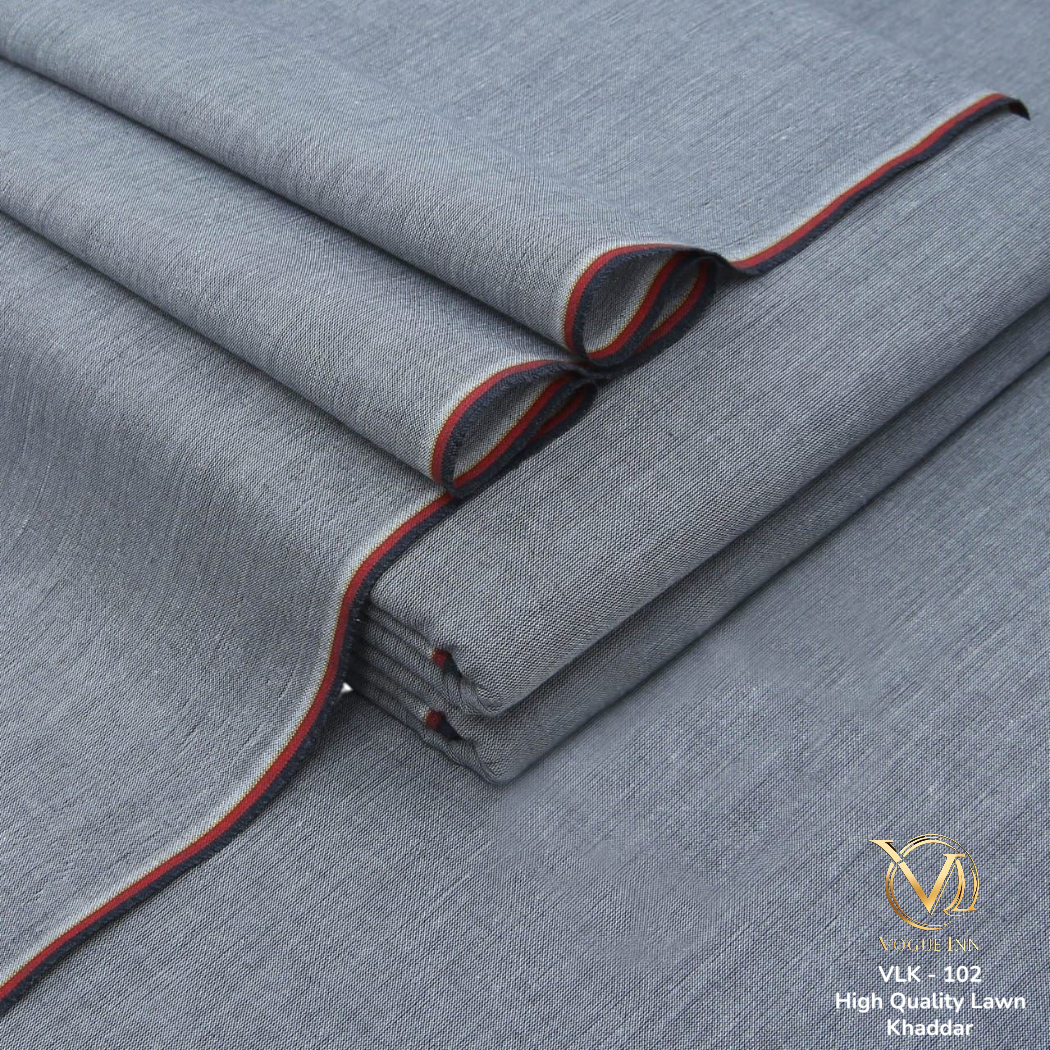 Silver Grey Lawn Khaddar ( VLK - 102 )