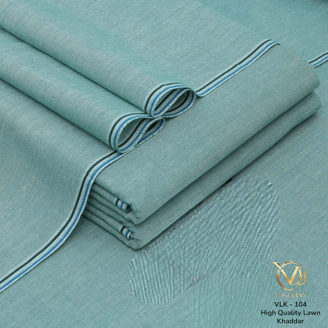 Ocean Green Lawn Khaddar ( VLK - 104 )