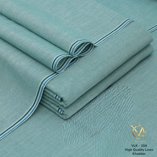 Ocean Green Lawn Khaddar ( VLK - 104 )