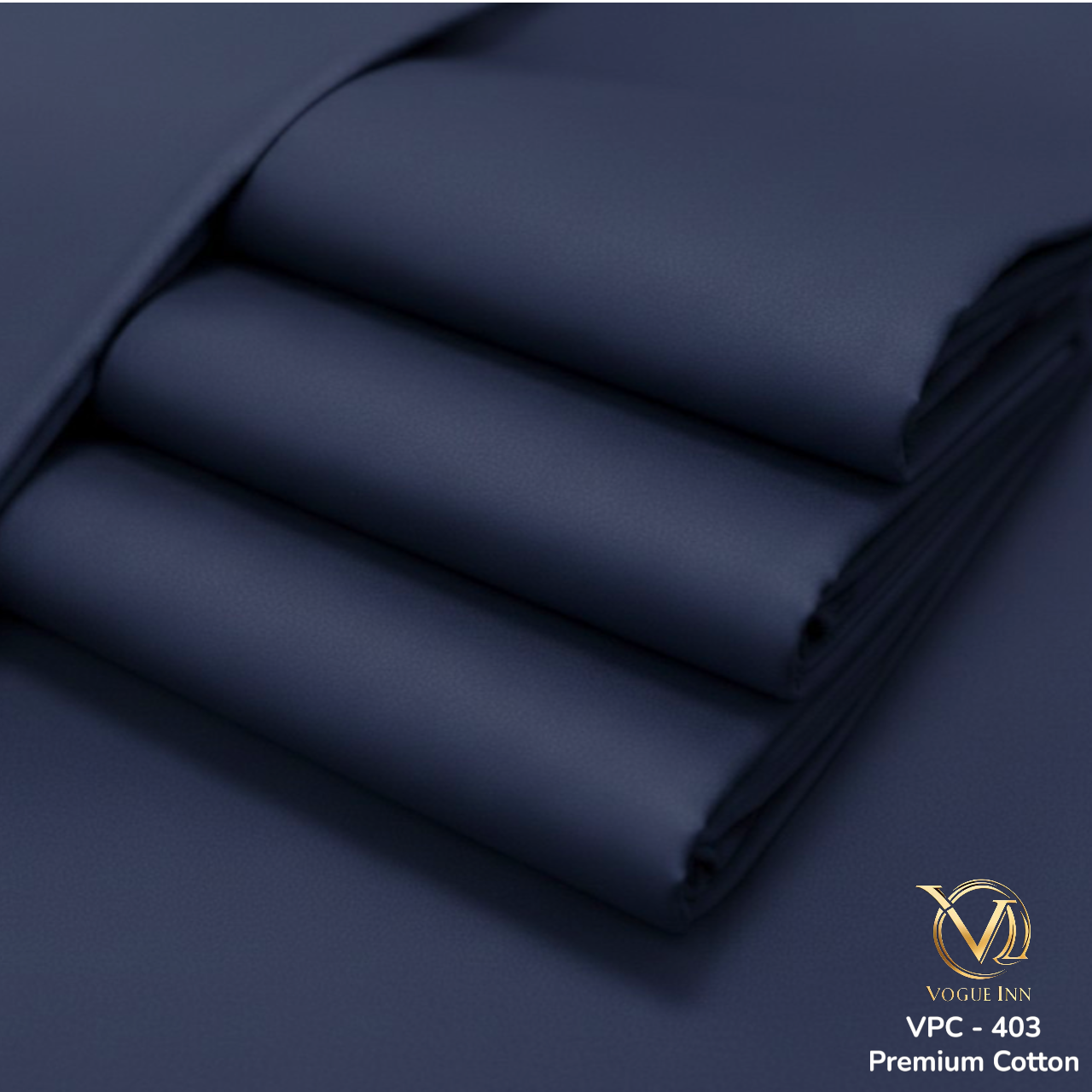 Premium Navy Cotton ( VIC - 403  )