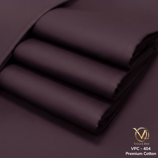 Premium Meroon Cotton ( VIC - 404  )