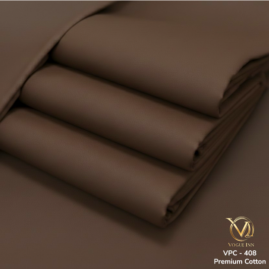 Premium Mountain Brown Cotton ( VIC - 408 )
